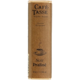 Chocolate Preto Praliné embalagem 45 g - Café-tasse