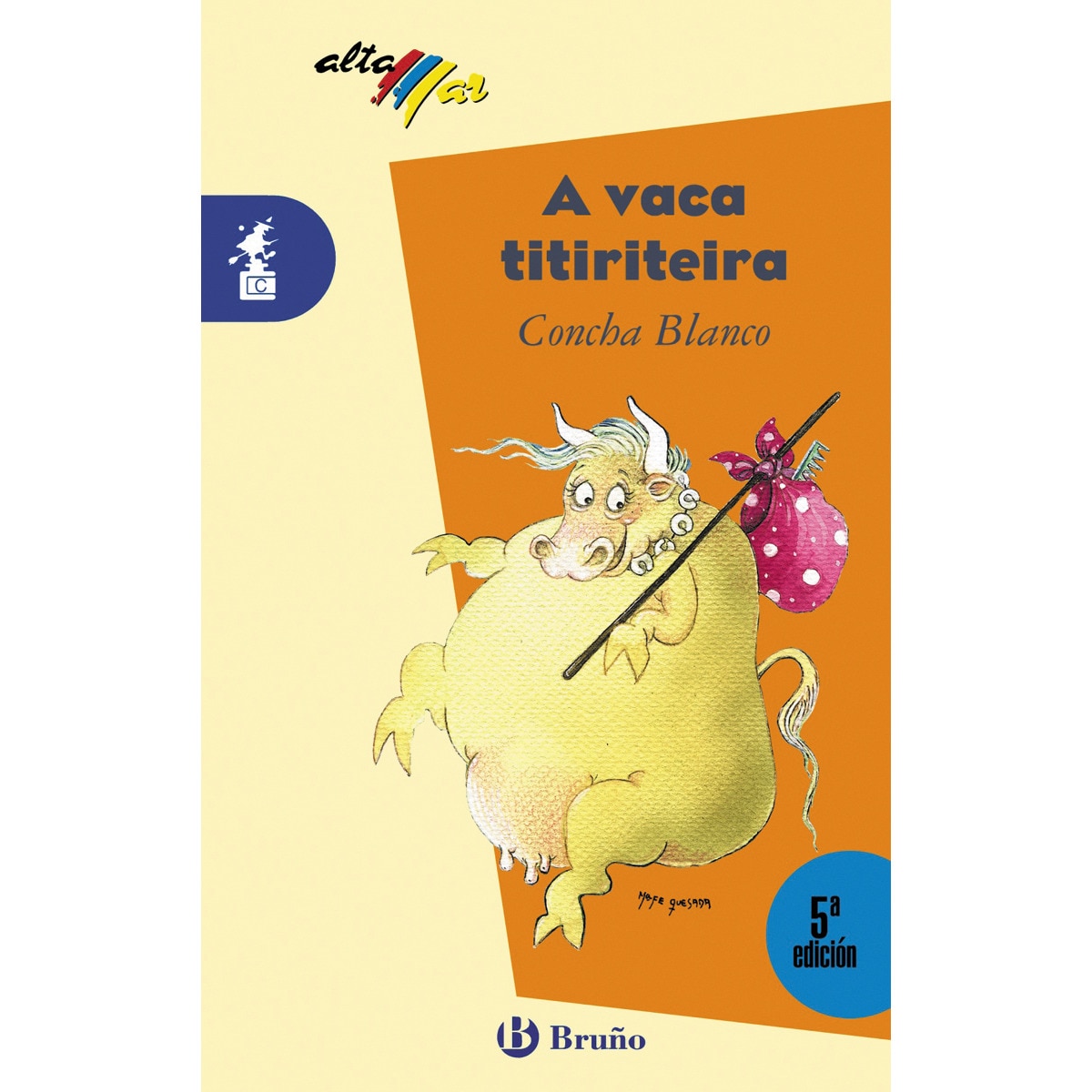 A vaca titiriteira(Tapa blanda) 1