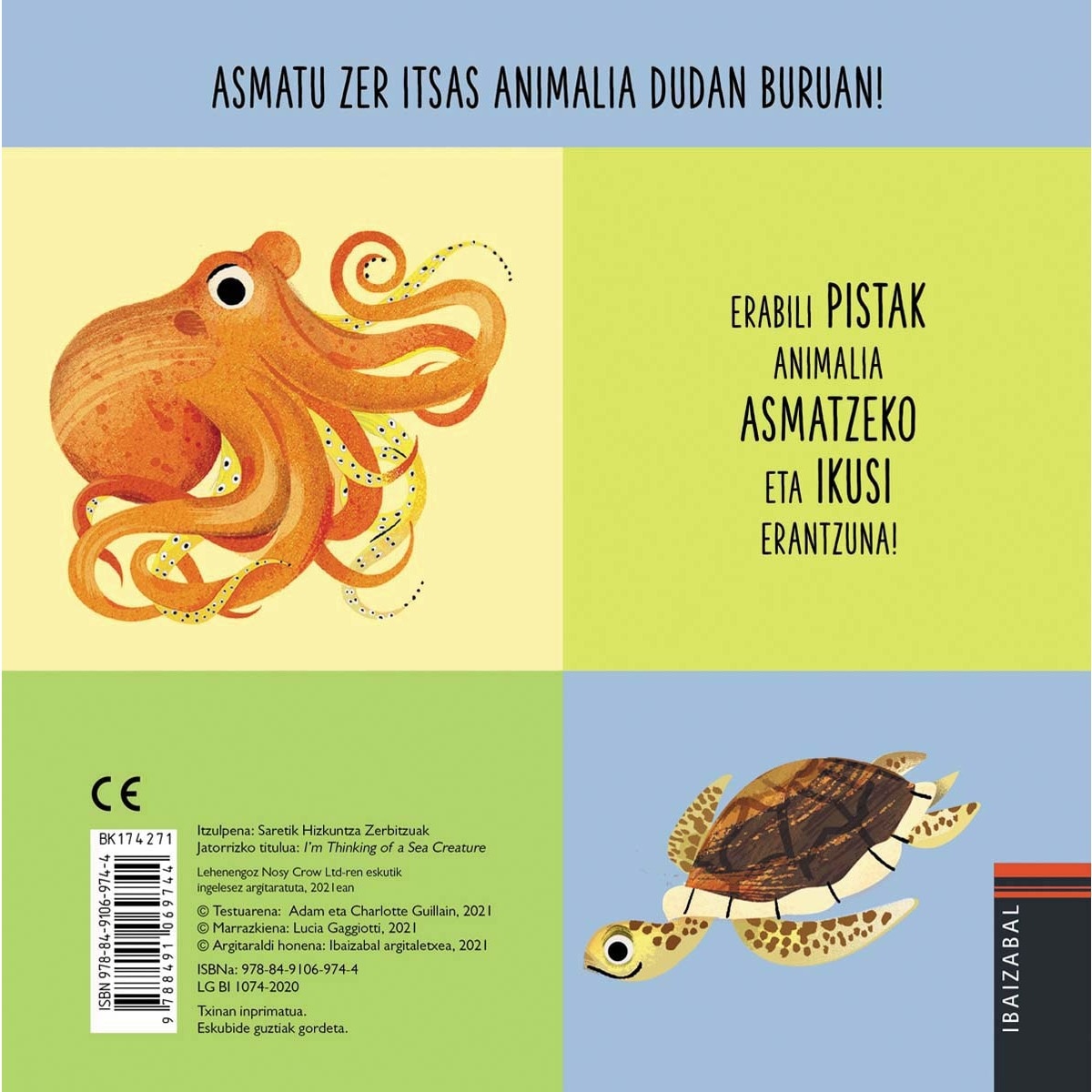 Itsas animaliak(Tapa blanda) 2