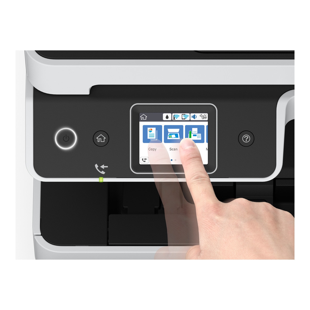 Impresora Multifunción rellenable tinta Epson EcoTank ET-5170 Fax, Ethernet y Wi-Fi Blanco-3
