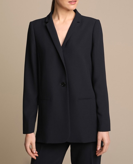 Imagen 0 de Blazer de mujer con cierre de botón y dos bolsillos