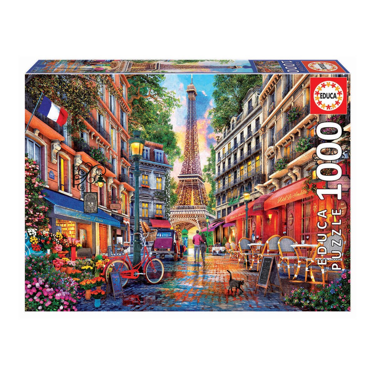 Puzzle 1000 piezas París, Dominic Davison · Educa Borrás · El Corte Inglés