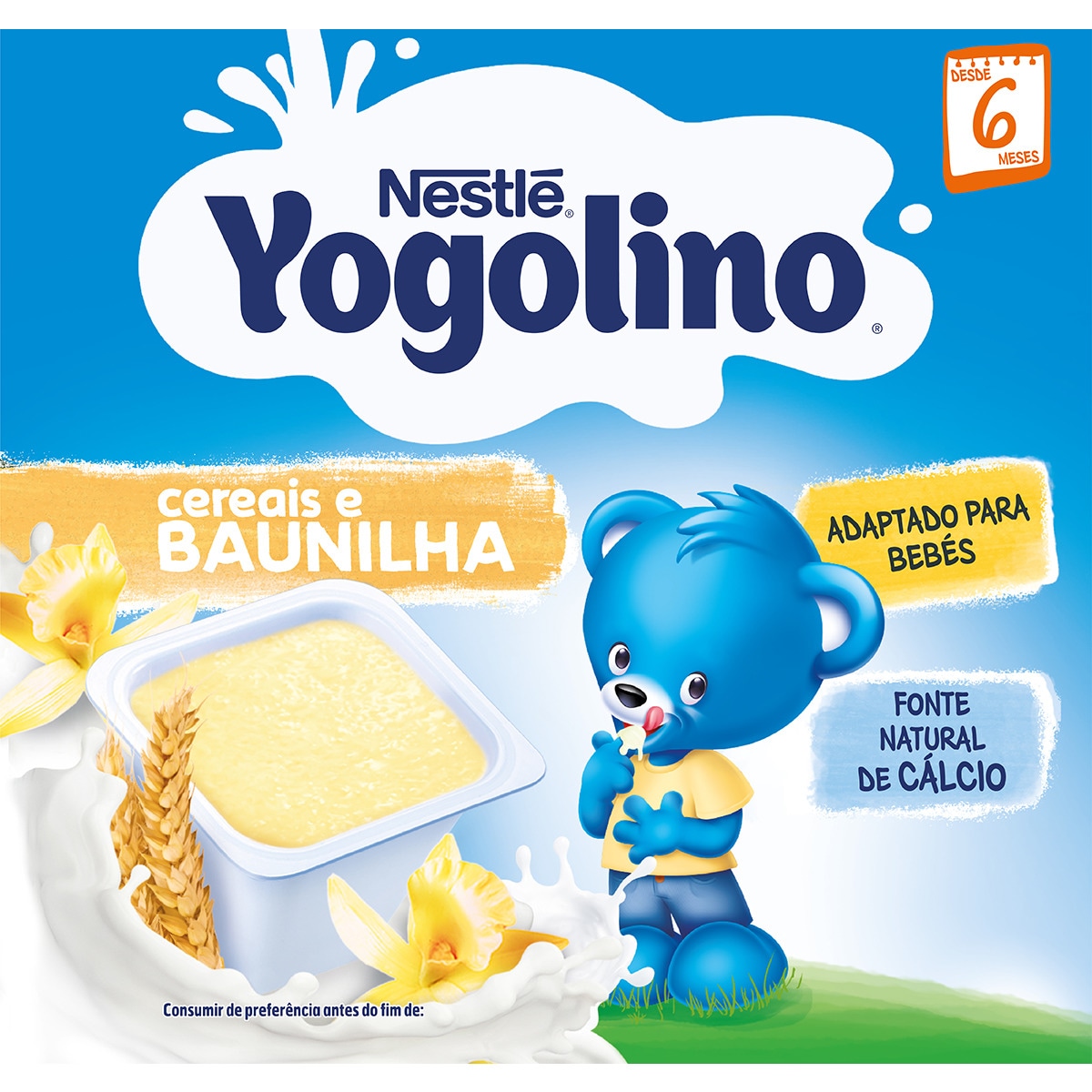 Cereais e Baunilha Pack 4 unidades embalagem 400 g