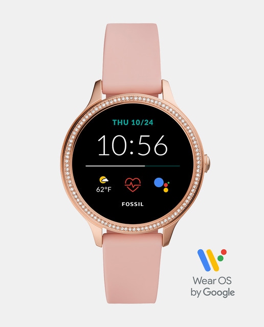 Smartwatch Fossil Gen 5E FTW6066 de silicona rosa · Fossil · El Corte Inglés