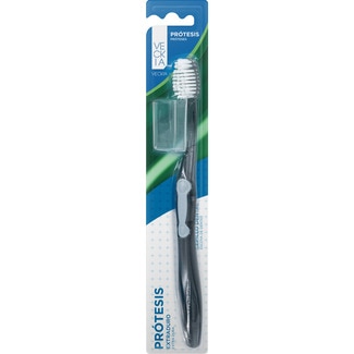 cepillo dental prótesis duro blister 1 unidad - Veckia