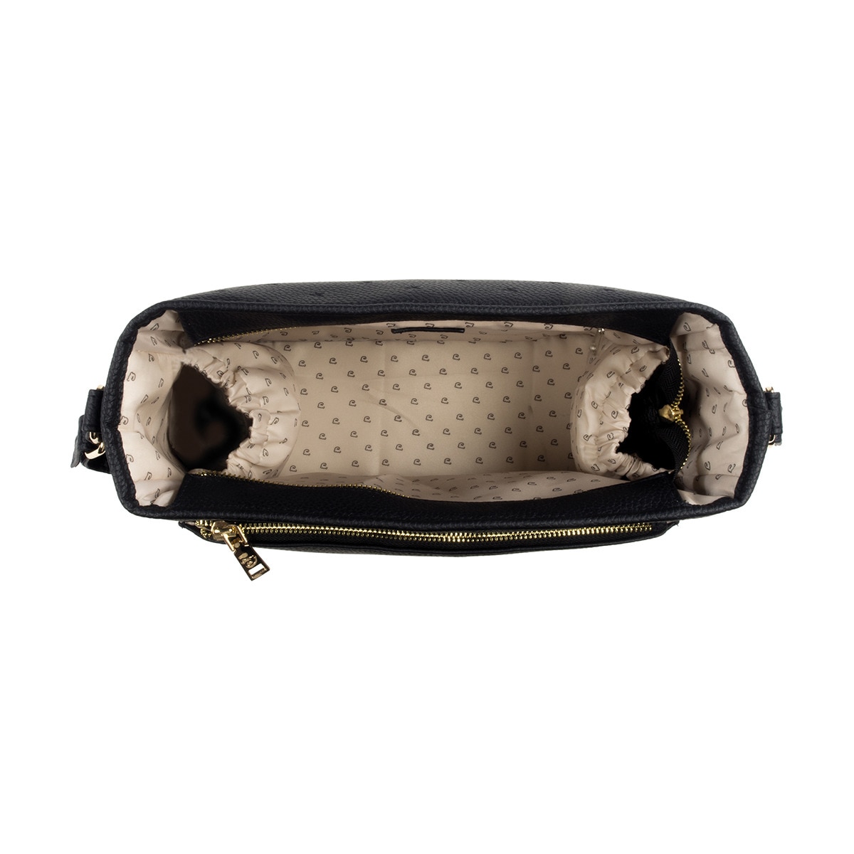 Bolso Organizador Pasito a Pasito London polipiel dibujo estrellas Negro-5