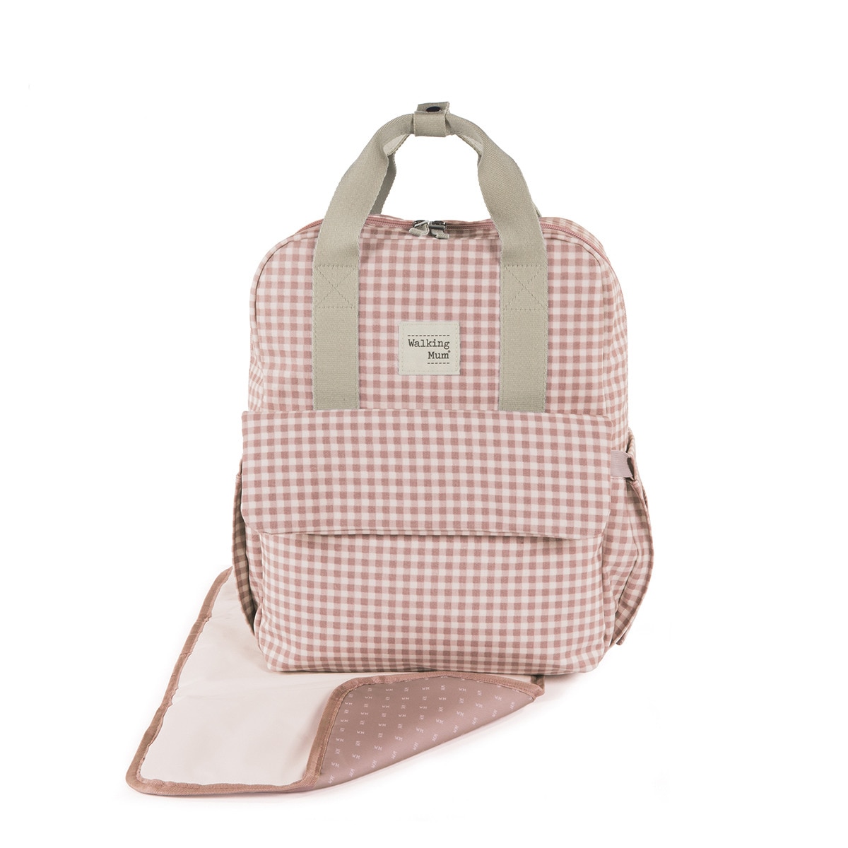 Sac à dos Walking Mum I Love Vichy pour poussette