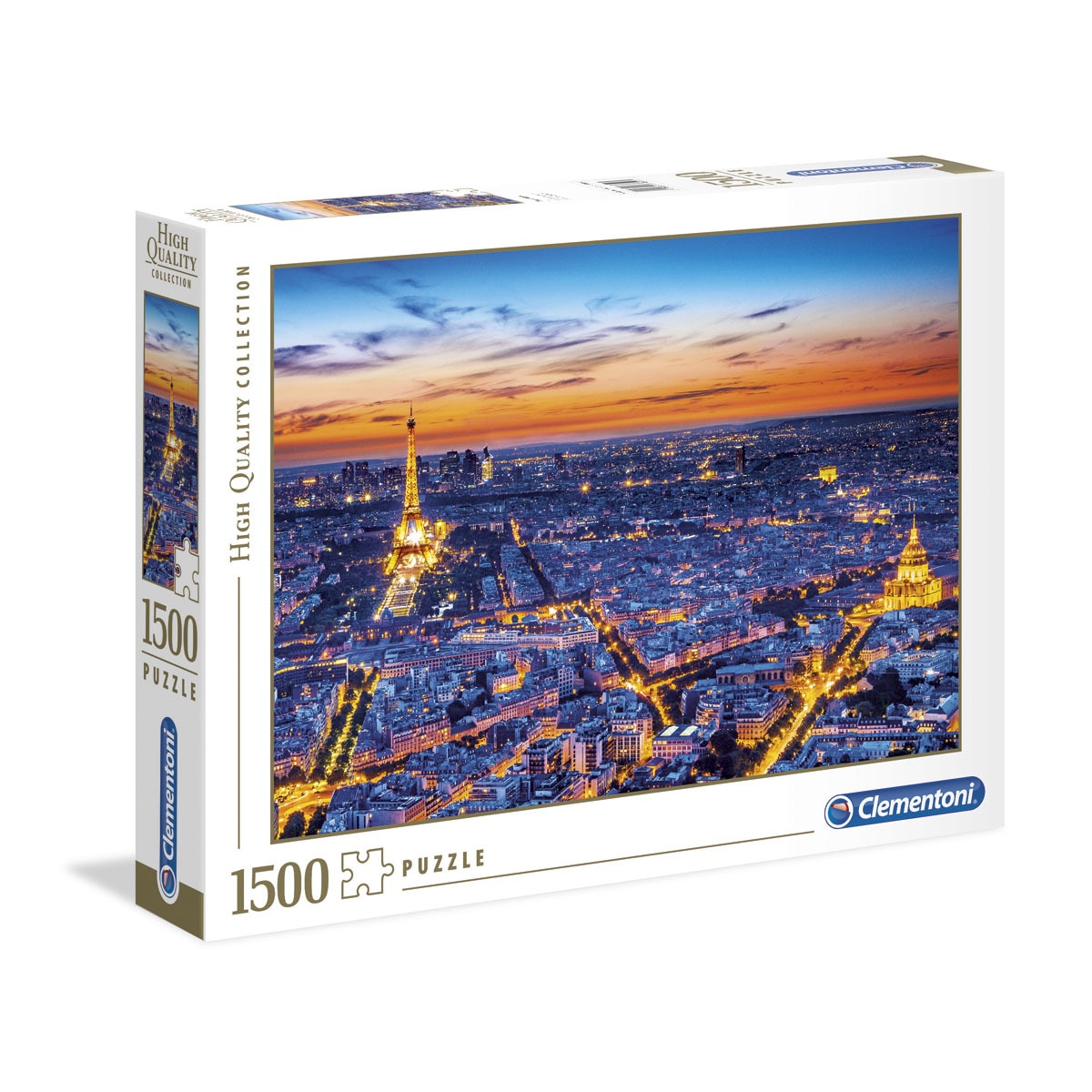 Clementoni - Puzzle Vista De París 1500 Piezas
