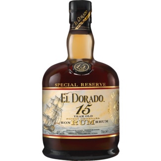 Rum 15 Anos garrafa 70 cl - El Dorado