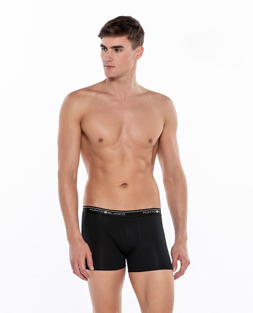 Boxer de hombre negro · Punto Blanco · El Corte Inglés
