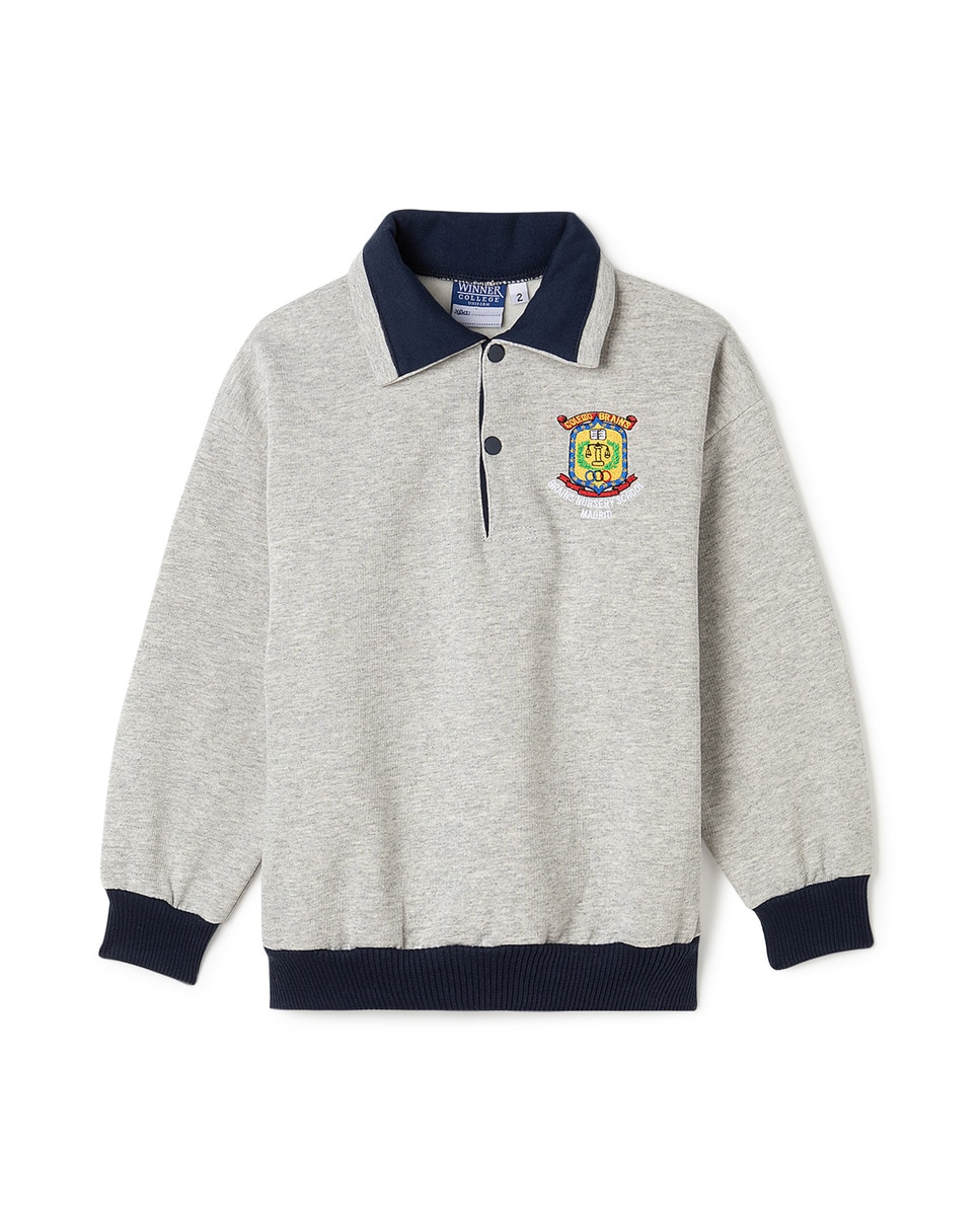 Sweat uniforme et gris