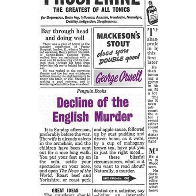 Decline Of The English Murder 1