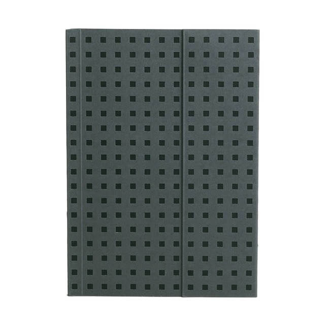 Imagem 0 de Bloco de linhas B6 Quadrado cinzento sobre preto