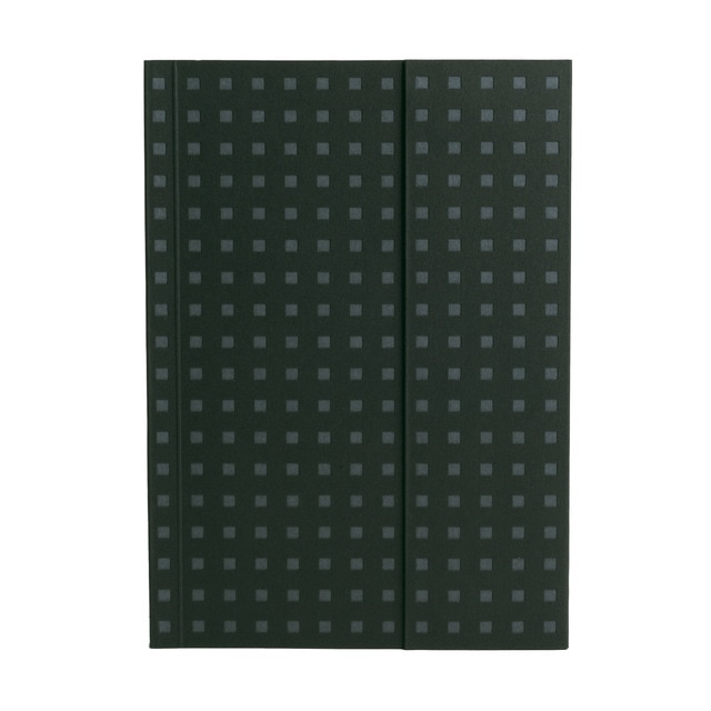 Imagen 0 de Libreta Lisa B6 Quadro Paper-Oh Negro sobre Gris