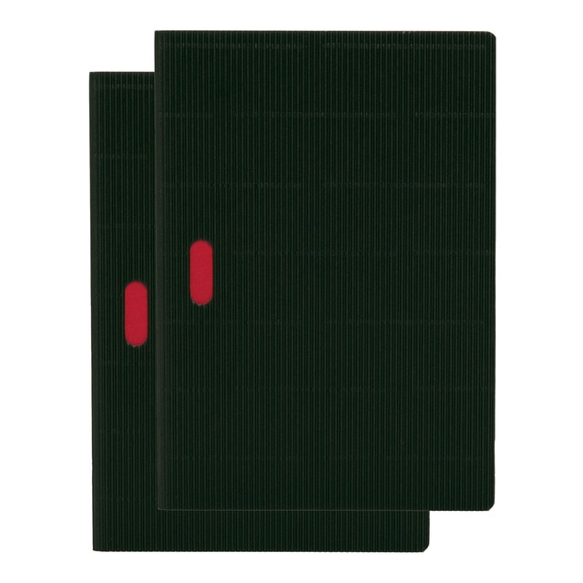 Imagen 0 de Pack 2 Libretas Cahier Ond. A5 Lisa Paper-Oh negro y rojo