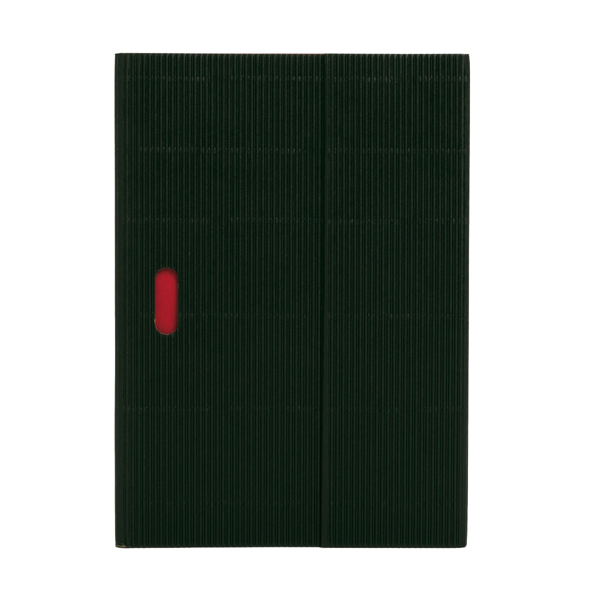 Imagem 0 de Bloco Ondulado A5 Liso Paper-Oh preto e vermelho