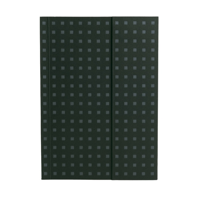 Imagen 0 de Libreta Rayada B6 Quadro Paper-Oh Negro sobre Gris
