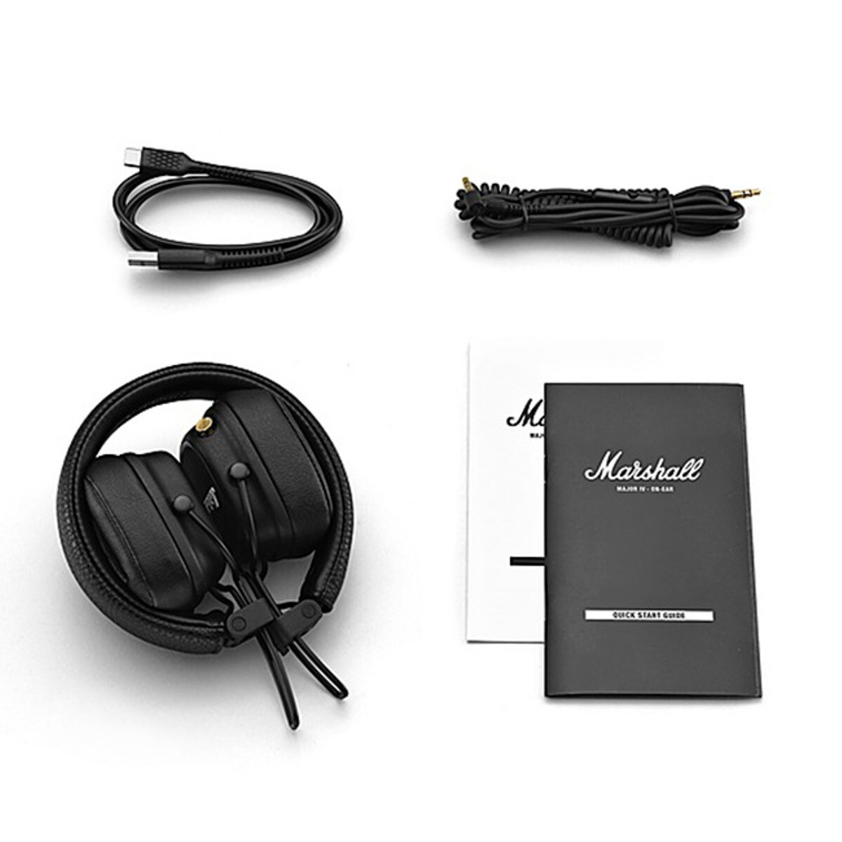 Auscultadores Marshall Major IV Bluetooth - Preto Preto-4