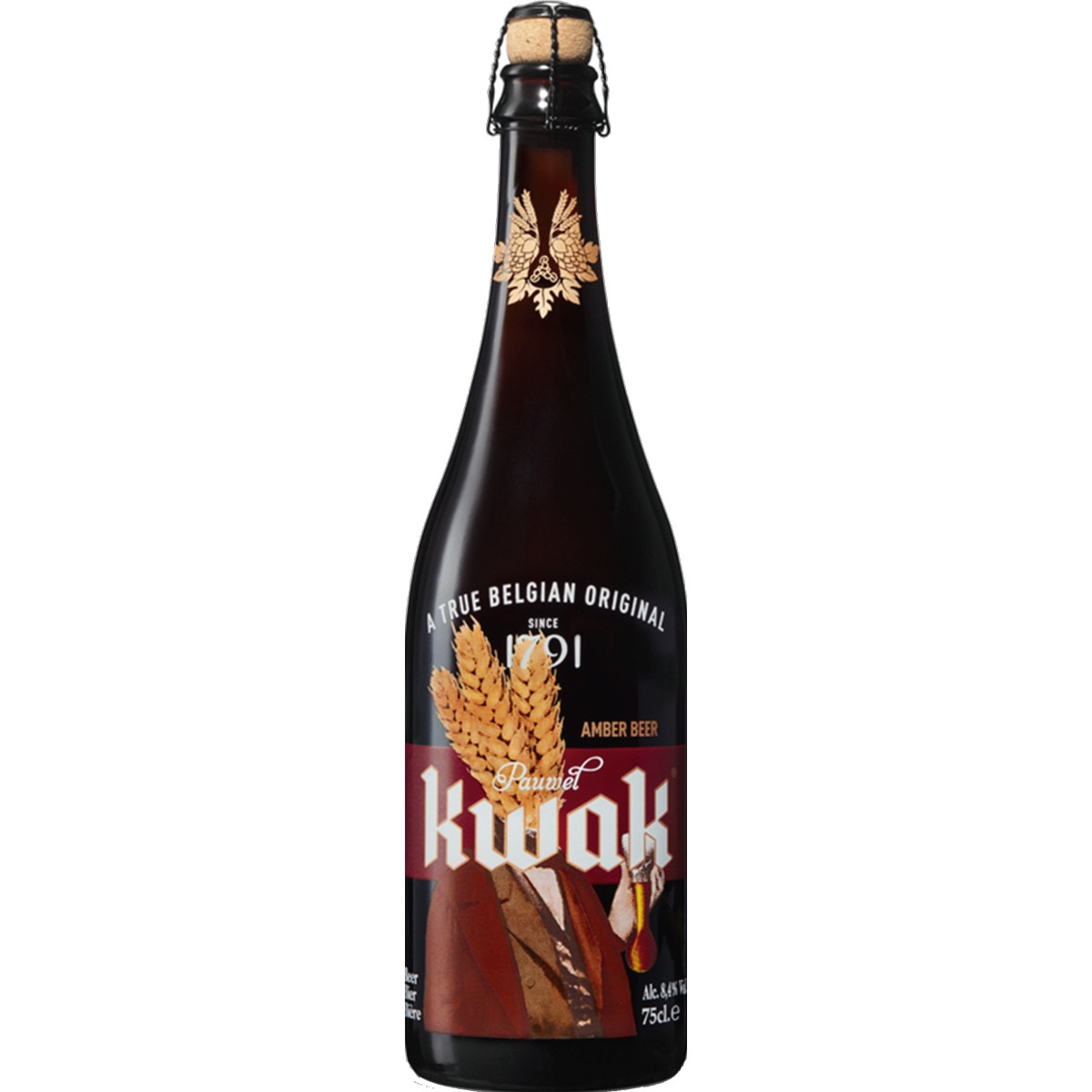 Cerveja da Bélgica garrafa 75 cl
