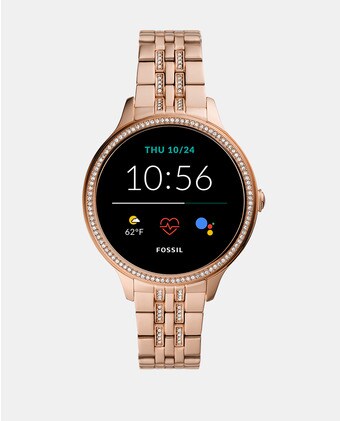 Smartwatch Fossil Gen 5E FTW6073 de acero rosa · Fossil · El Corte Inglés