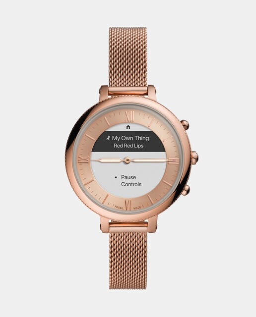 Smartwatch Fossil Monroe Hybrid FTW7039 de acero rosa · Fossil · El Corte  Inglés