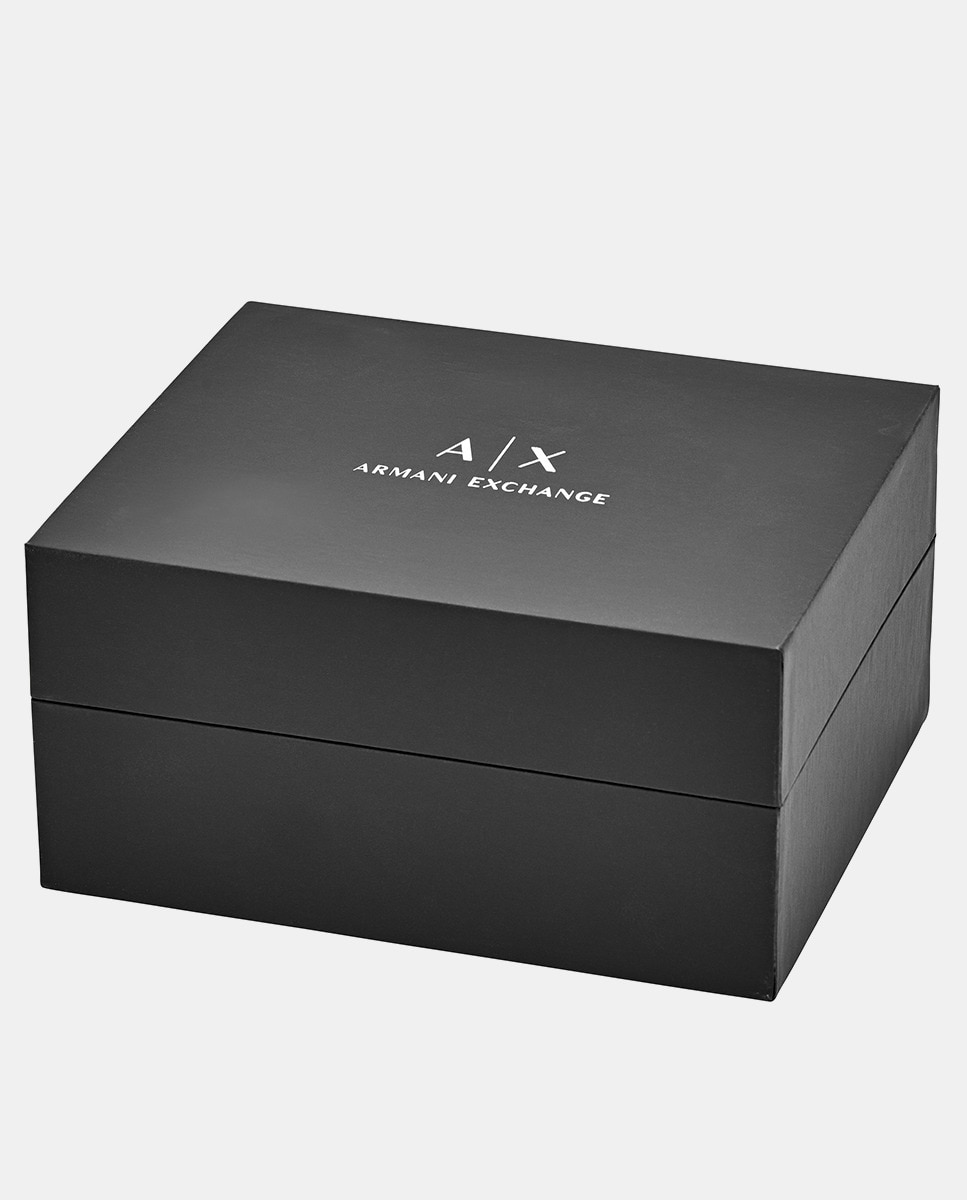 Reloj de mujer Armani Exchange Lady Banks AX7126 de silicona blanco Blanco-5