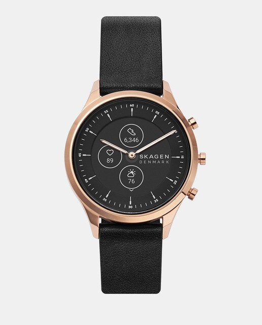Smartwatch Skagen Hybrid HR/ Micro SKT3102 de piel negro · Skagen · El  Corte Inglés