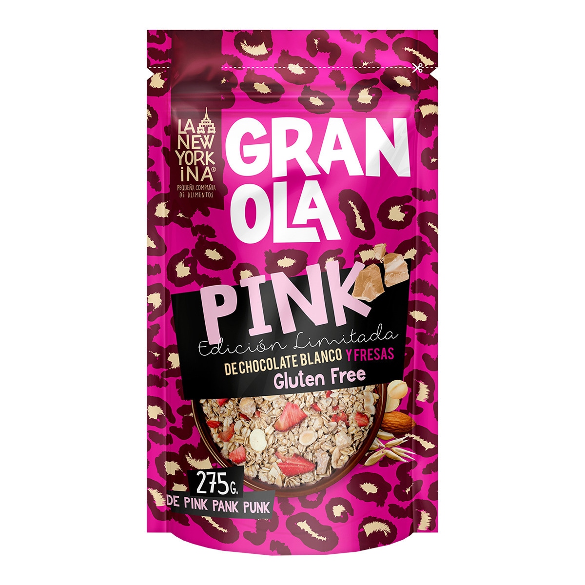 Granola Pink Édition limitée Gluten Free La Newyorkina