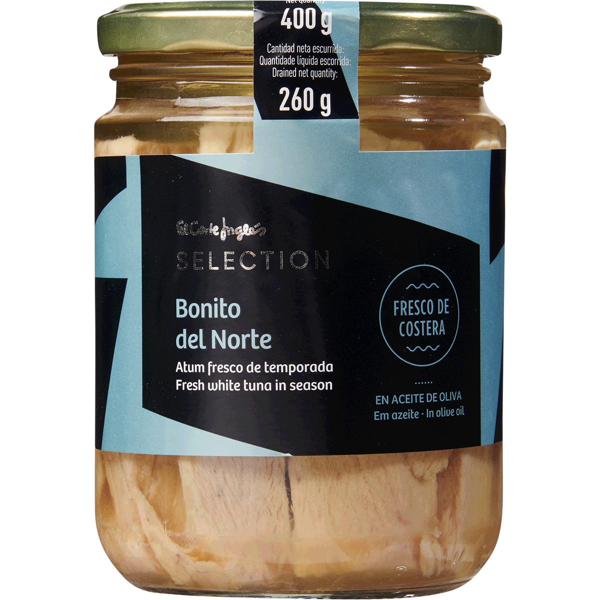 Atum em Azeite da Costa Cantábrica frasco 260 g