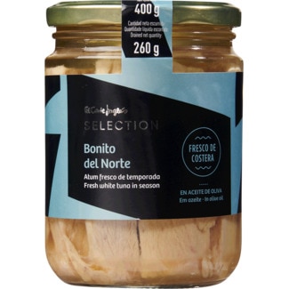 Atum em Azeite da Costa Cantábrica frasco 260 g - El Corte Inglés Selection