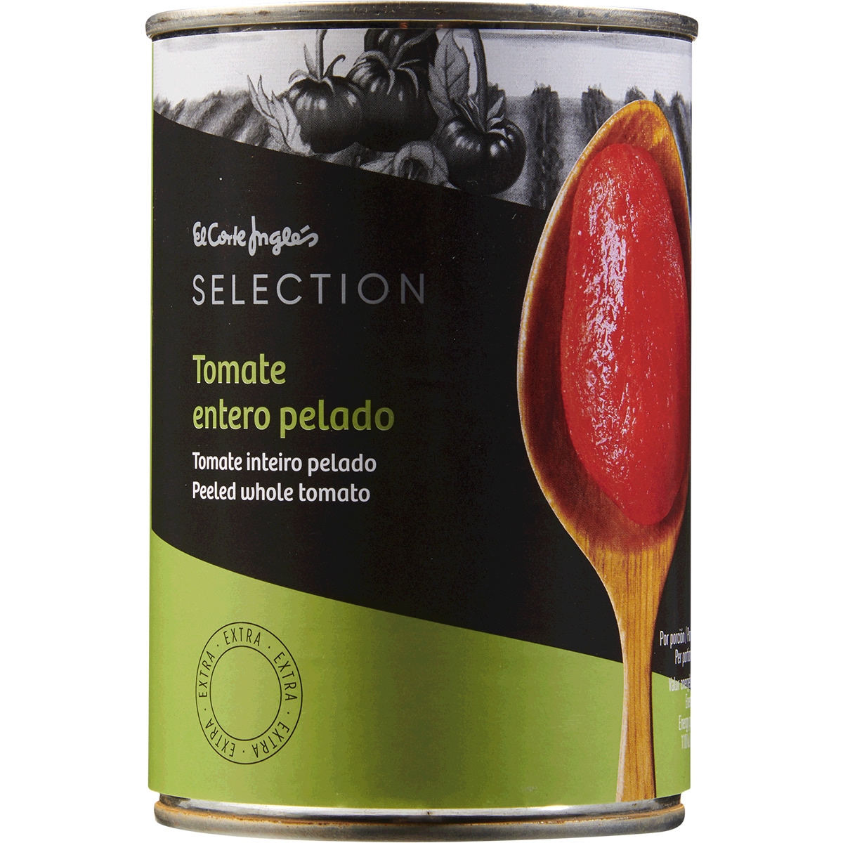 Tomate Inteiro Pelado lata 240 g