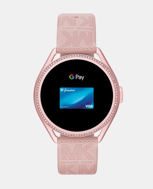 Smartwatch Michael Kors Gen 5E Mkgo MKT5116 de caucho rosa · Michael Kors ·  El Corte Inglés