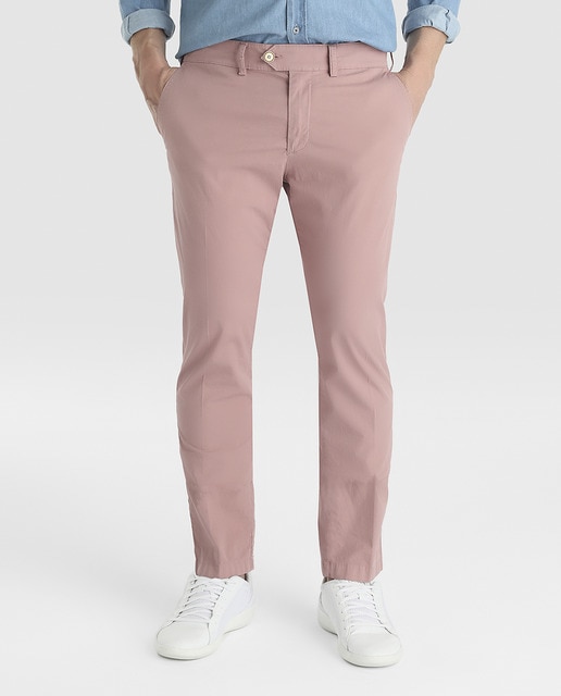 Imagen 0 de Chino de hombre Black Emidio Tucci regular rosa