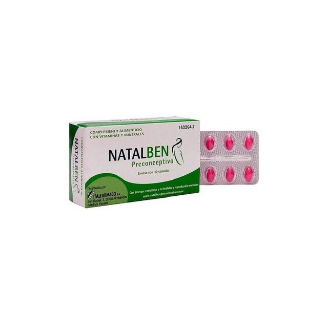 Imagem 0 de Suplemento Alimentar Natalben Preconcetivo 30 Saq. Italfarmaco