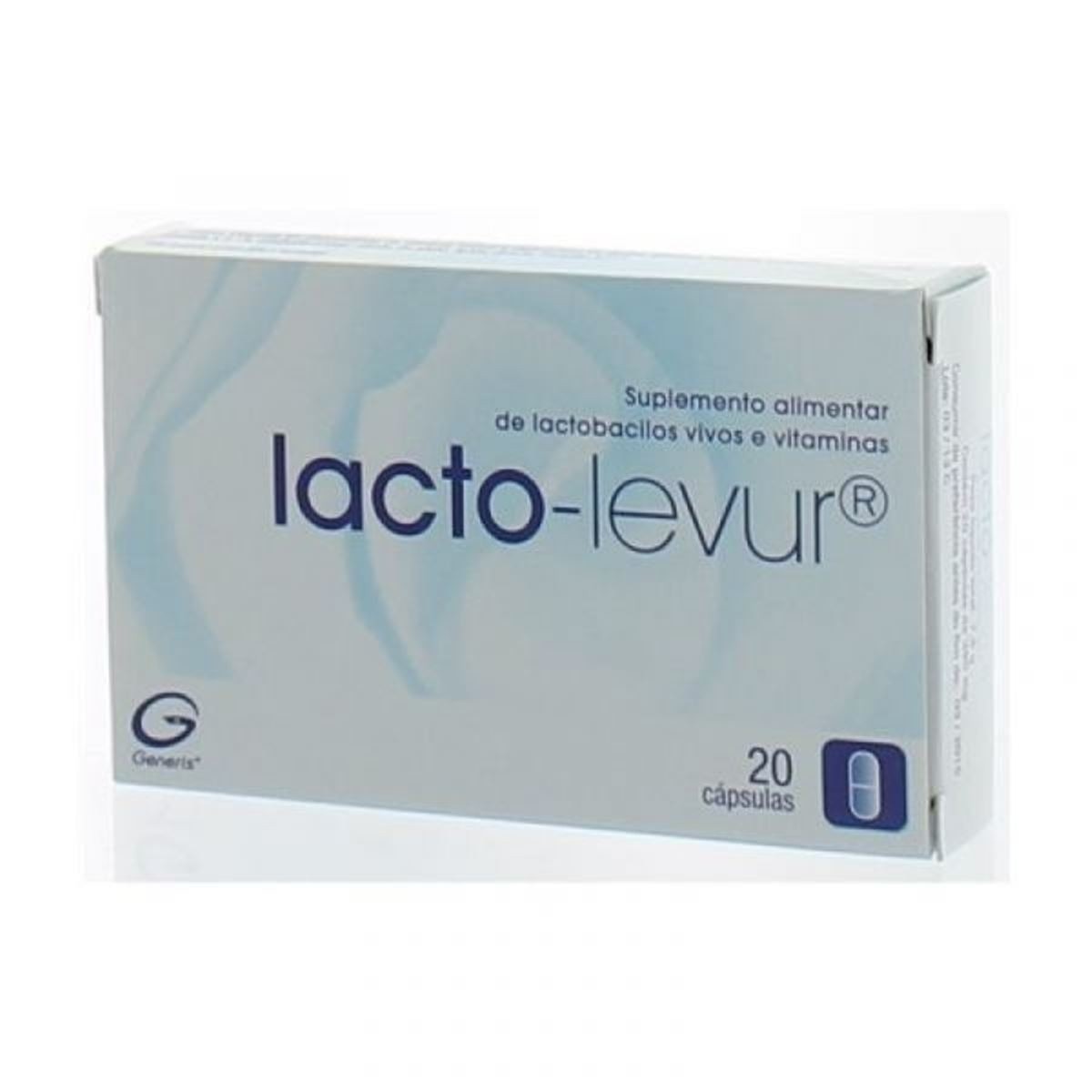 Imagem 0 de Suplemento Alimentar Lacto-Levur 20 Cap. Generis
