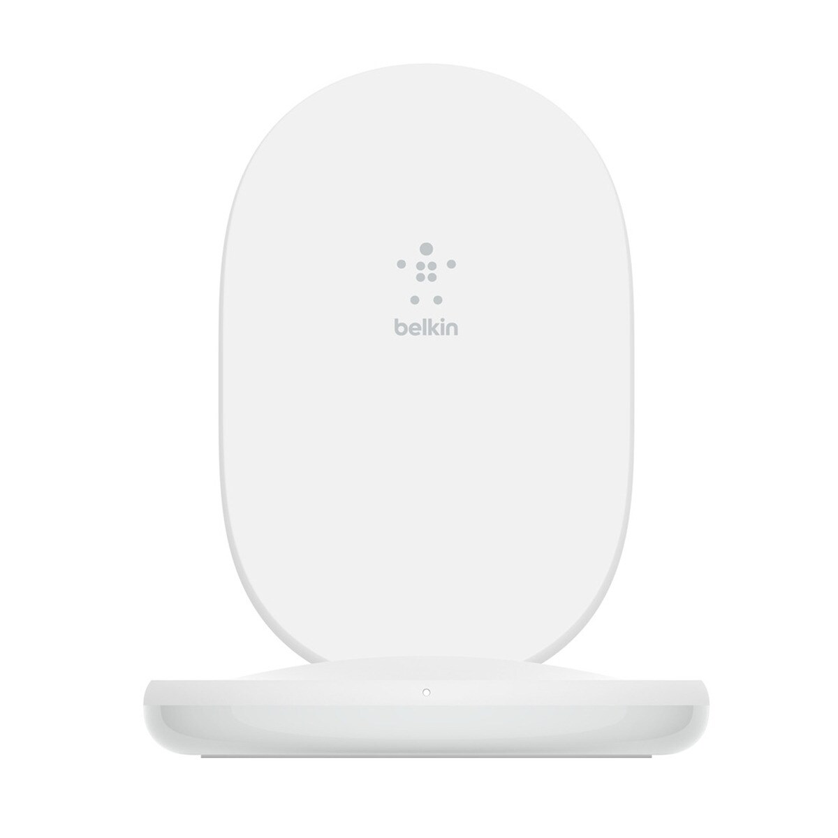 Soporte de carga inalámbrica Belkin + Cargador de pared QC Blanco Blanco-1