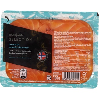 Lombos de Salmão Fumado unidade 100 g - El Corte Inglés Selection