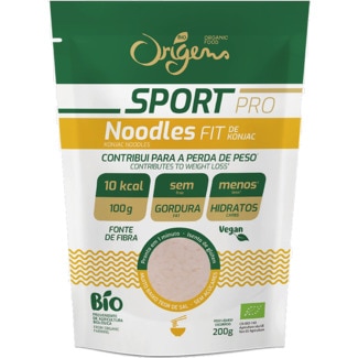 Noodles Fit de Konjac Biológico Sport Pro embalagem 270 g - Origens