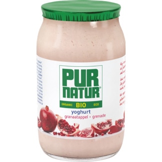 Iogurte de Romã Biológico frasco 150 g - Pur Natur
