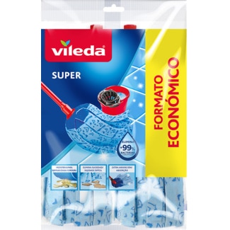 Recarga Super Esfregona Dupla embalagem 2 unidades - Vileda
