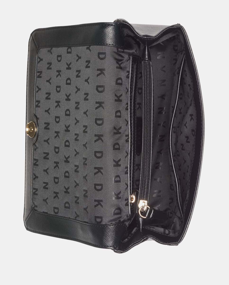 Bolso de hombro DKNY en negro con solapa · DKNY · El Corte Inglés Bolso de hombro DKNY en negro con solapa · DKNY · El Corte Inglés