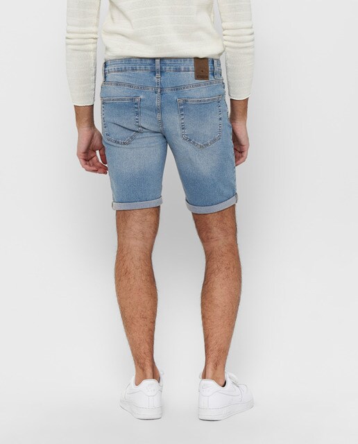 Bermuda vaquera hombre Clearance