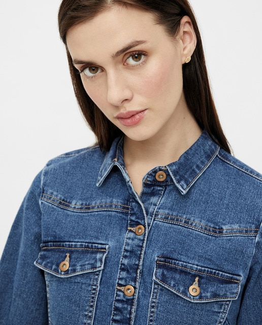 Vestido de mujer vaquero corto · Pieces · El Corte Inglés