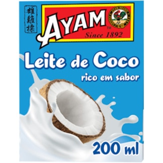Leite de Coco embalagem 200 ml - Ayam