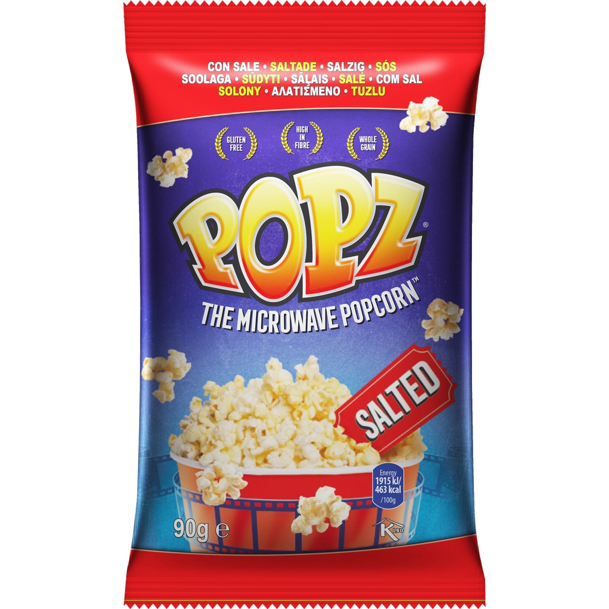 Pipocas com Sal para Microondas 90 g