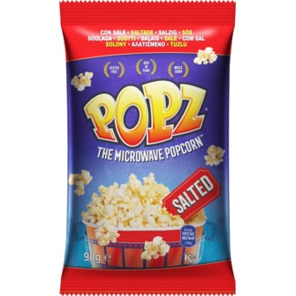 Pipocas com Sal para Microondas 90 g - Popz