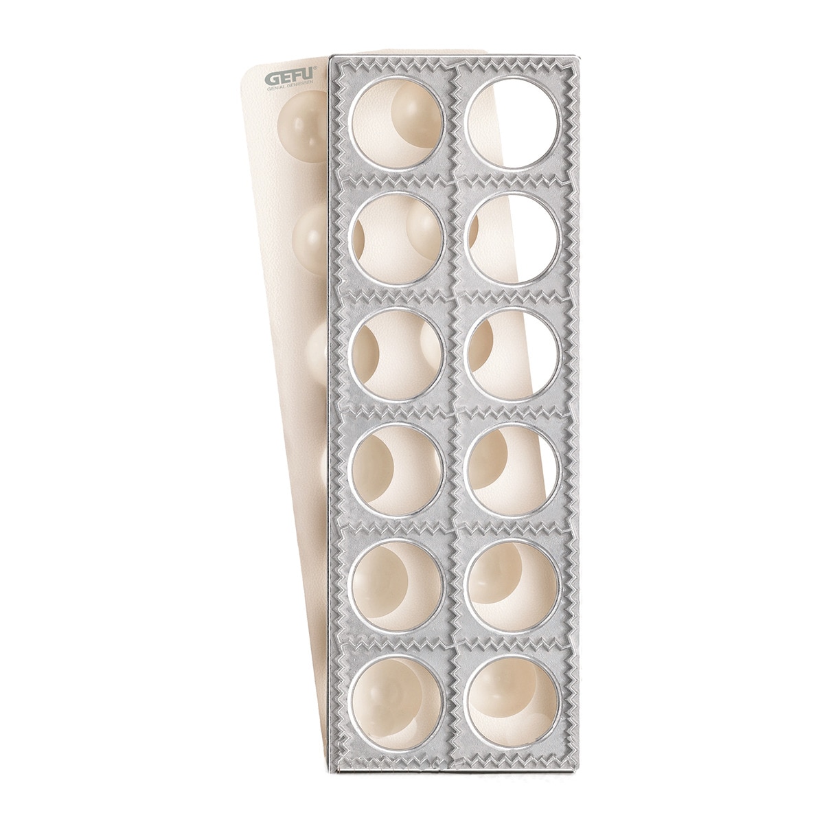 Set para hacer raviolis Tasca Gefu Plata-1