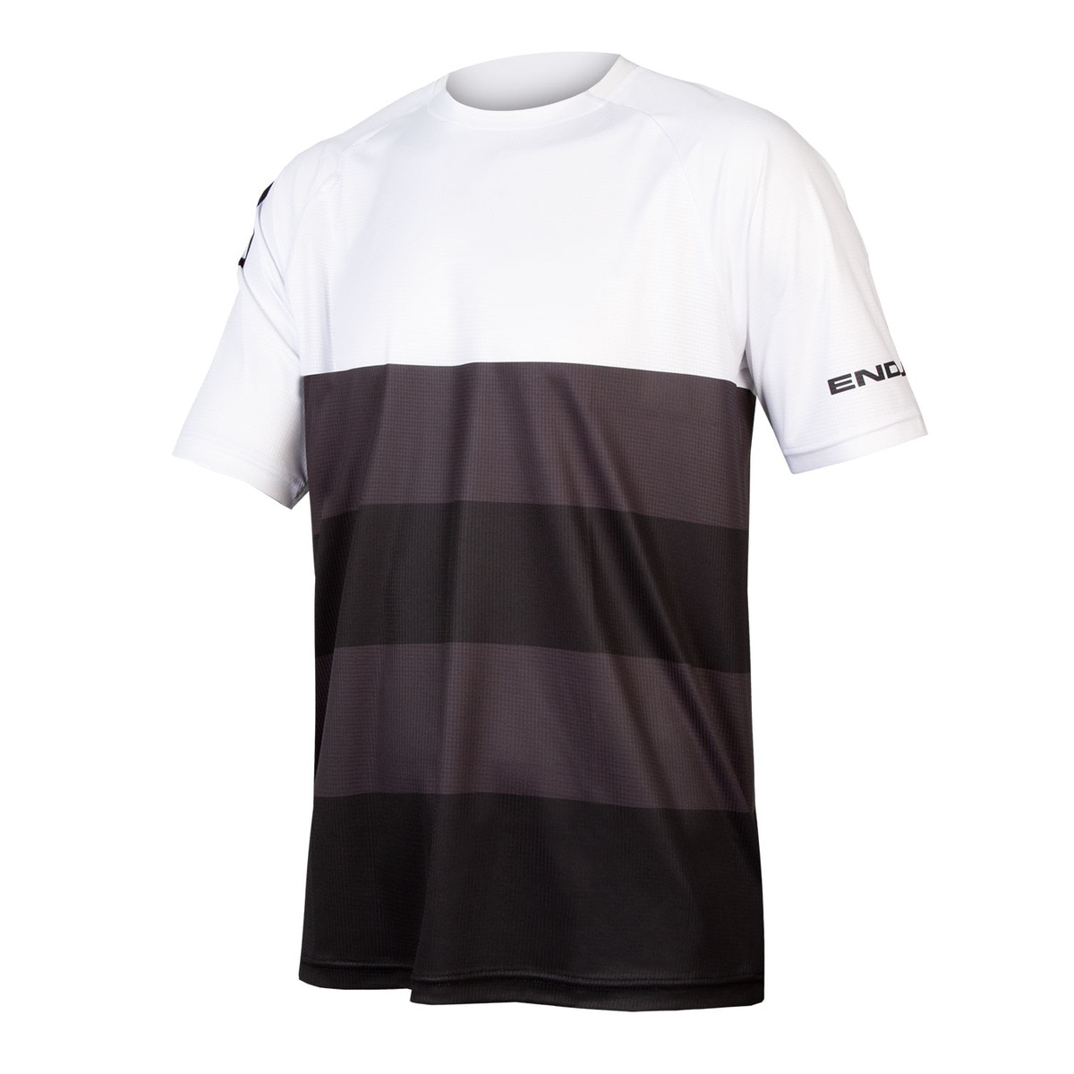 Camisola desportiva Singletrack Preto / Branco-1