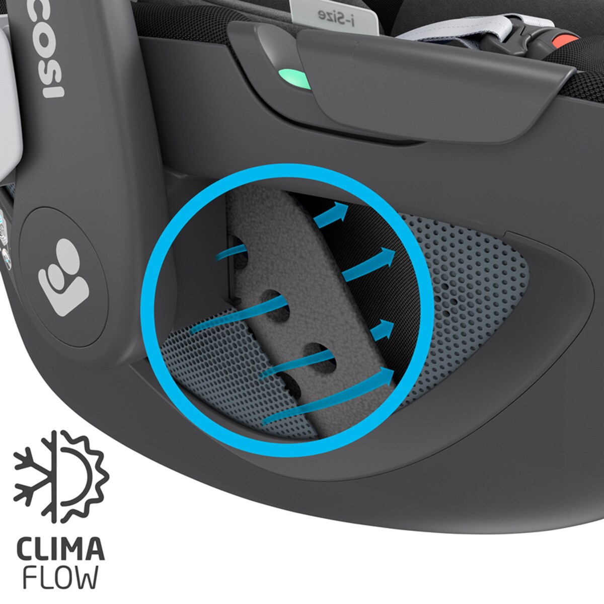 Cadeira Auto Pebble 360º Isofix i-Size - 40x83 cm Preto-9