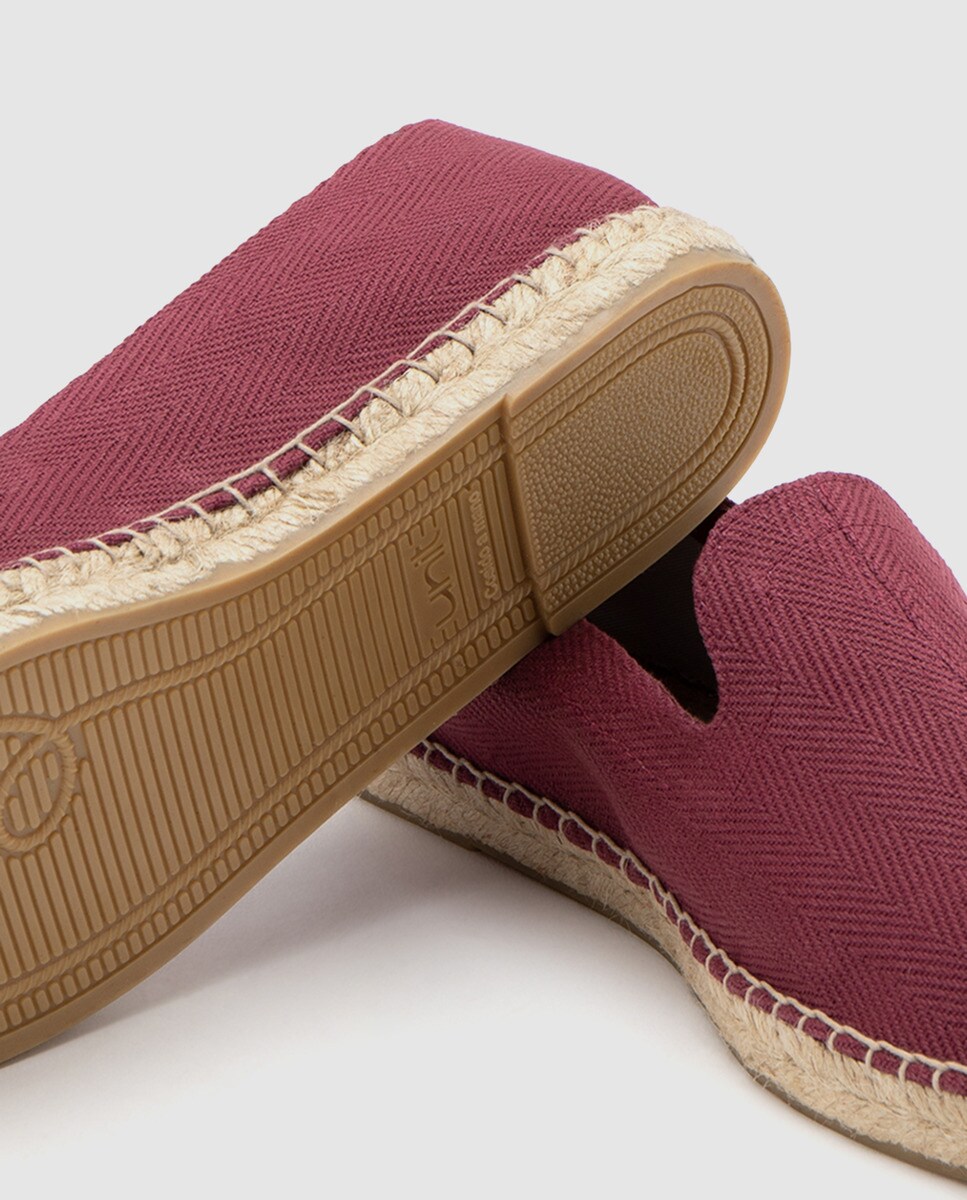 Alpargata lona espiga con piso de yute · Unit · Hipercor